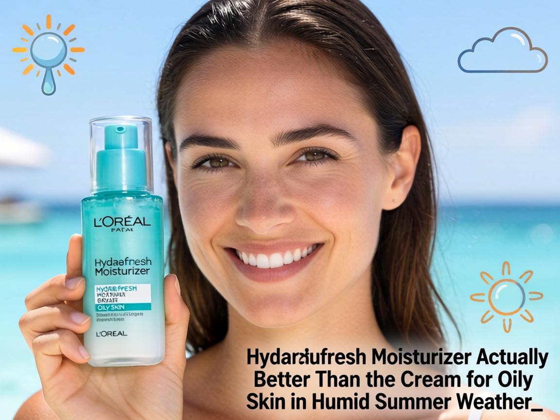 Is L’Oréal Hydrafresh Moisturizer Actually Better Than the Cream for Oily Skin in Humid Summer Weather_