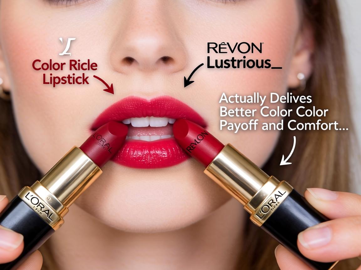 Which Drugstore Lipstick Actually Delivers Better Color Payoff and Comfort_ L’Oréal Color Riche or Revlon Super Lustrous_