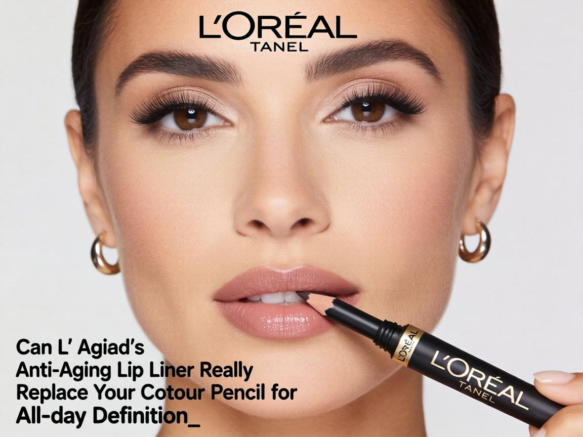 Can L'Oréal's Anti-Aging Lip Liner Really Replace Your $24 Contour Pencil for All-Day Definition_