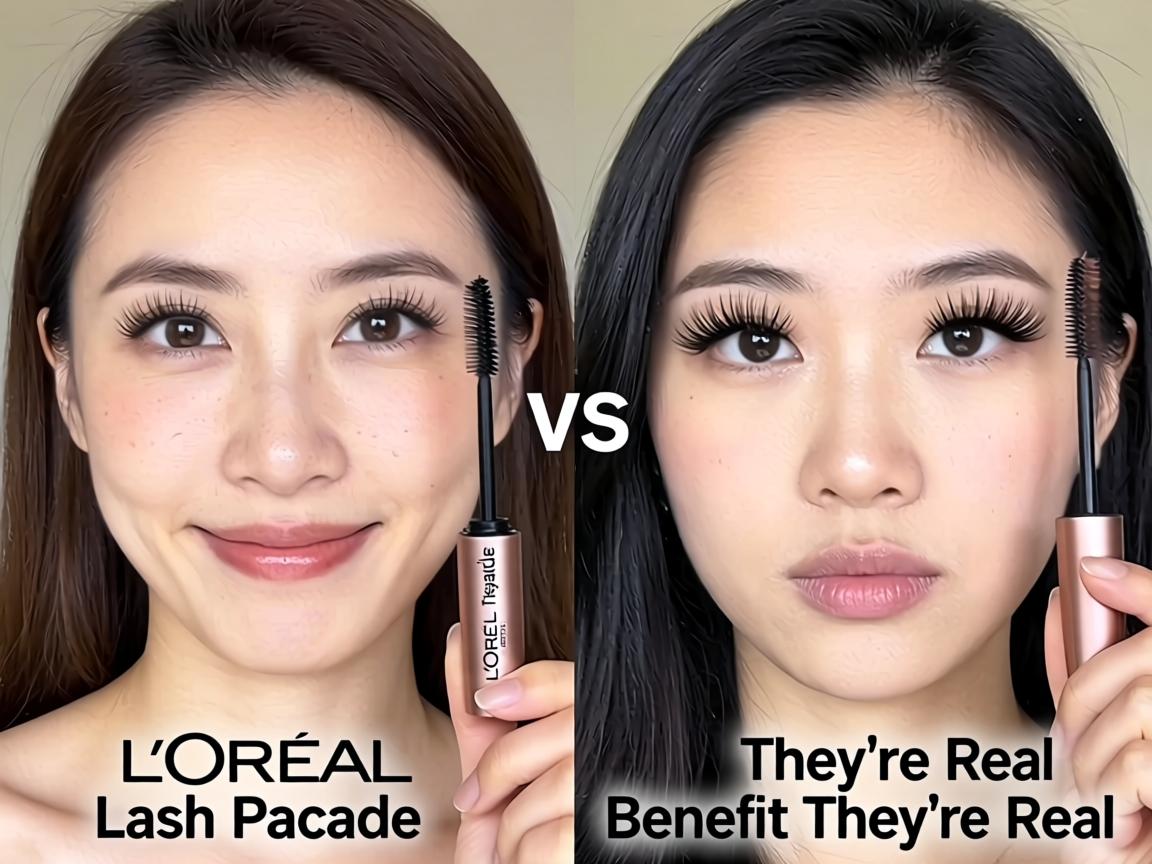 L'Oréal Lash Paradise vs Benefit They're Real_ Which Actually Holds Curl on Stubborn Straight Asian Lashes Without the 3pm Raccoon Eyes_
