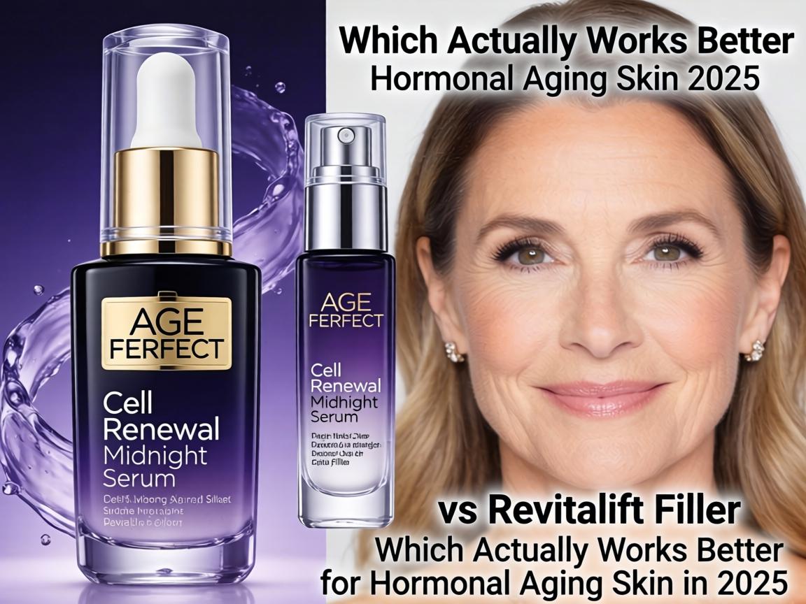 Age Perfect Cell Renewal Midnight Serum vs Revitalift Filler_ Which Actually Works Better for Hormonal Aging Skin in 2025_