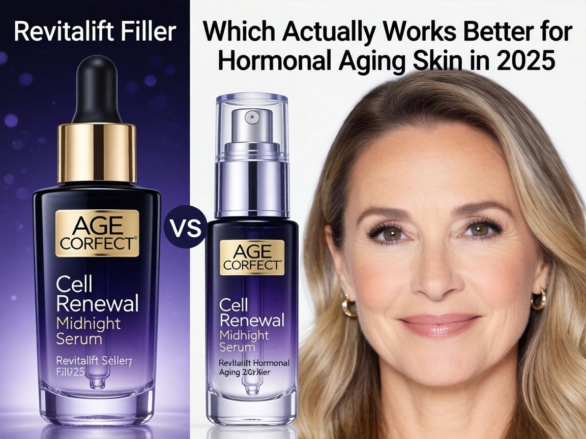 Age Perfect Cell Renewal Midnight Serum vs Revitalift Filler_ Which Actually Works Better for Hormonal Aging Skin in 2025_