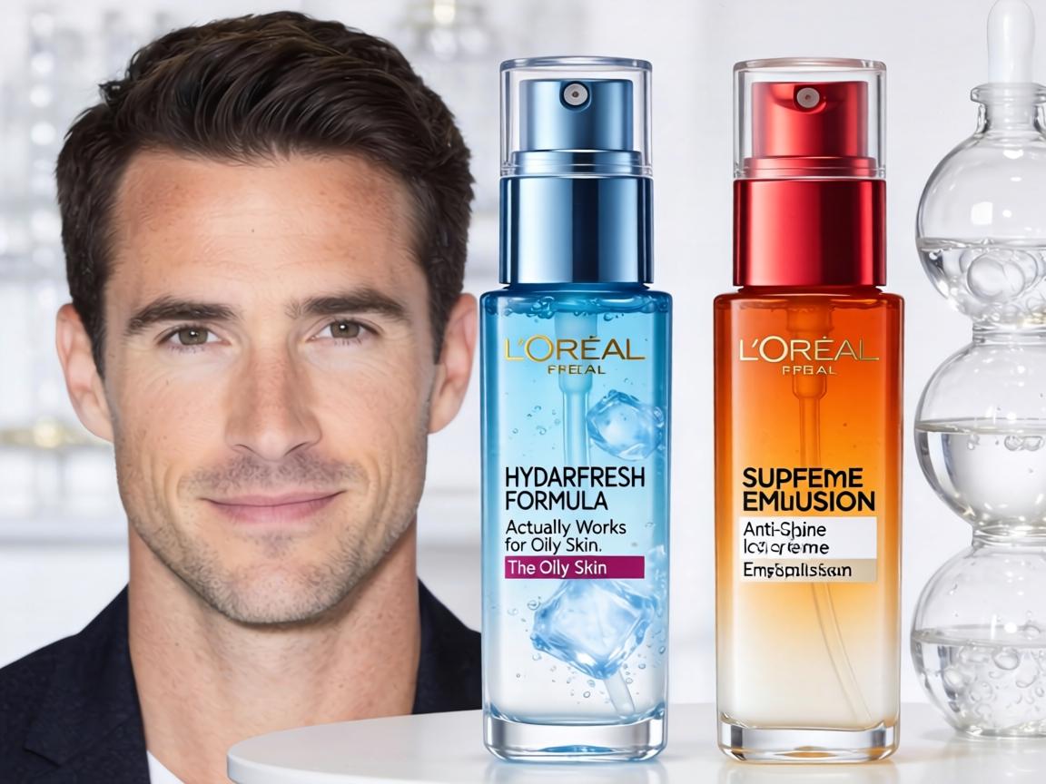 Which L'Oréal Hydrafresh Formula Actually Works for Oily Skin_ The Anti-Shine Icy Gel or Supreme Emulsion_