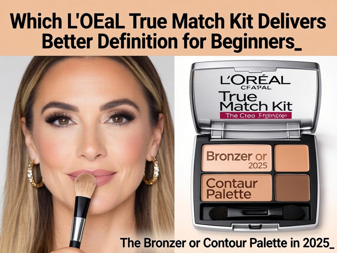 Which L'Oreal True Match Kit Delivers Better Definition for Beginners_ The Bronzer or Contour Palette in 2025_