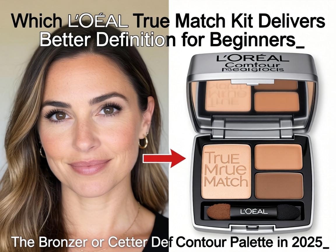 Which L'Oreal True Match Kit Delivers Better Definition for Beginners_ The Bronzer or Contour Palette in 2025_