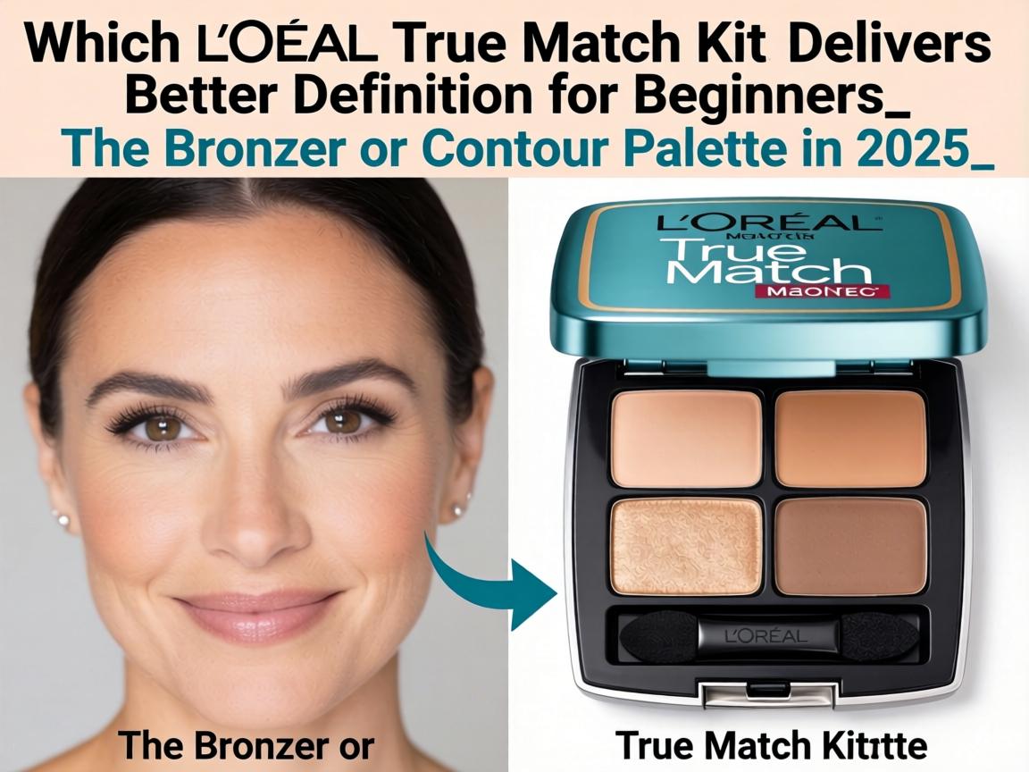 Which L'Oreal True Match Kit Delivers Better Definition for Beginners_ The Bronzer or Contour Palette in 2025_