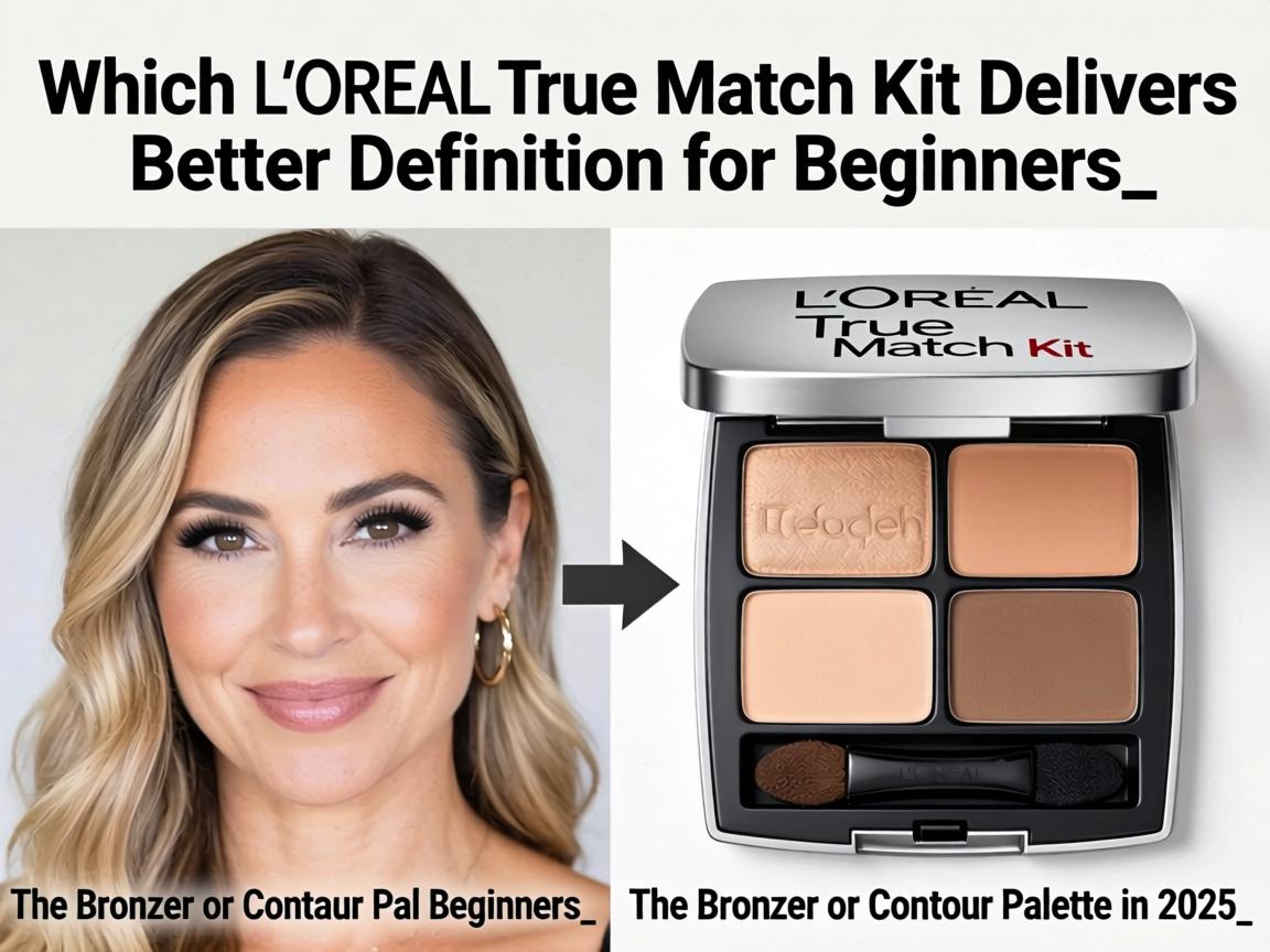 Which L'Oreal True Match Kit Delivers Better Definition for Beginners_ The Bronzer or Contour Palette in 2025_