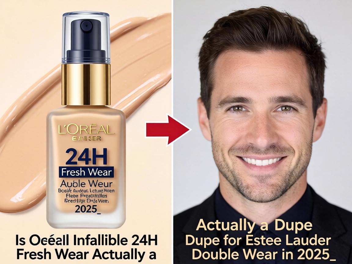 Is L'Oreal Infallible 24H Fresh Wear Actually a $12 Dupe for $52 Estee Lauder Double Wear in 2025_