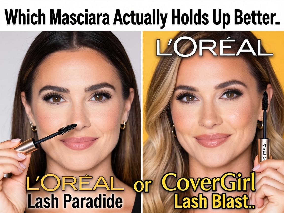 Which Mascara Actually Holds Up Better_ L'Oréal Lash Paradise or CoverGirl Lash Blast_