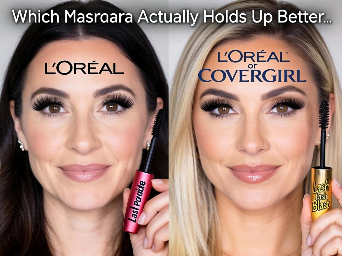 Which Mascara Actually Holds Up Better_ L'Oréal Lash Paradise or CoverGirl Lash Blast_