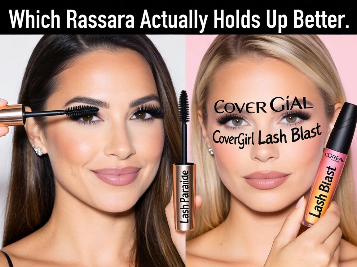 Which Mascara Actually Holds Up Better_ L'Oréal Lash Paradise or CoverGirl Lash Blast_
