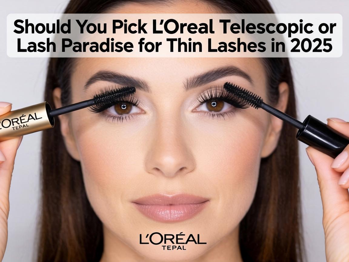 Should You Pick L'Oréal Telescopic or Lash Paradise for Thin Lashes in 2025_