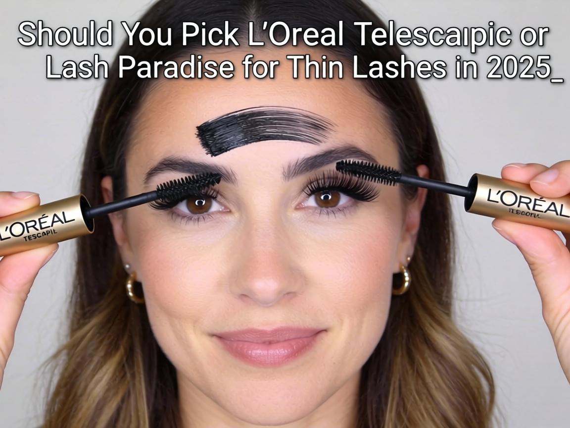 Should You Pick L'Oréal Telescopic or Lash Paradise for Thin Lashes in 2025_