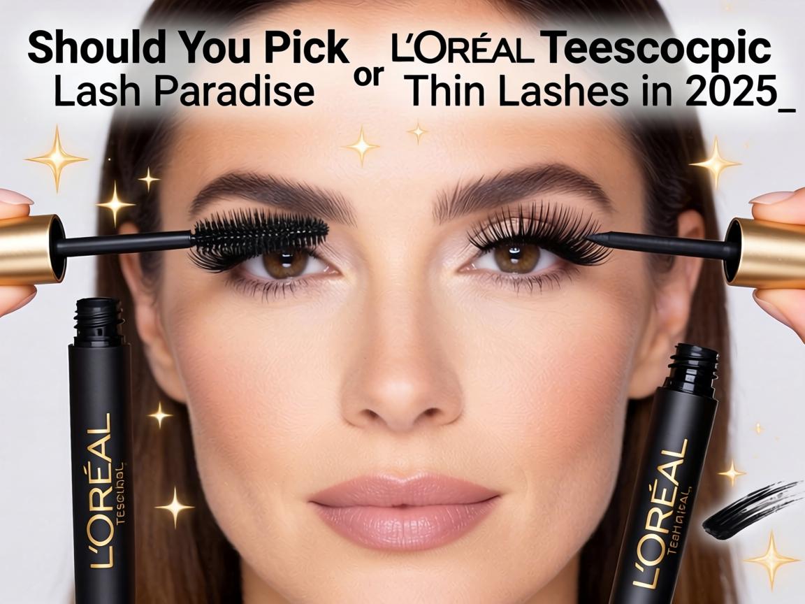 Should You Pick L'Oréal Telescopic or Lash Paradise for Thin Lashes in 2025_